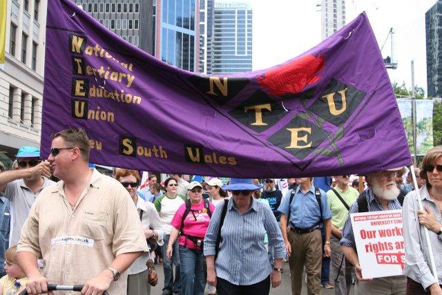 Australian university staff protest underpayment and understaffing in week strike – JURIST