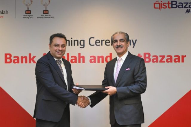 Bank Alfalah Partners With QistBazaar For Equity and Embedded Finance Deal