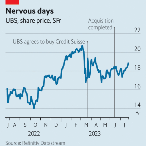 Can UBS make the most of finance’s deal of the century?